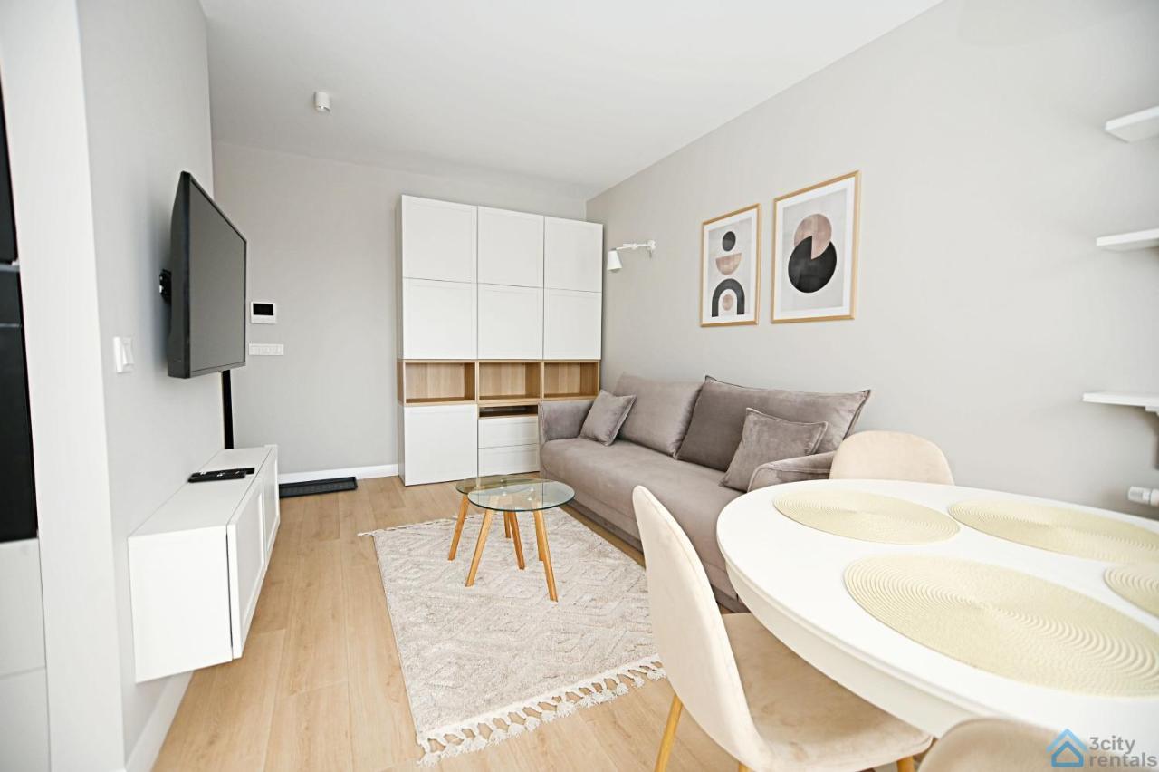 Beige 3City Apartment With Parking In Gdansk By Noclegi Renters Gdańsk Exterior foto