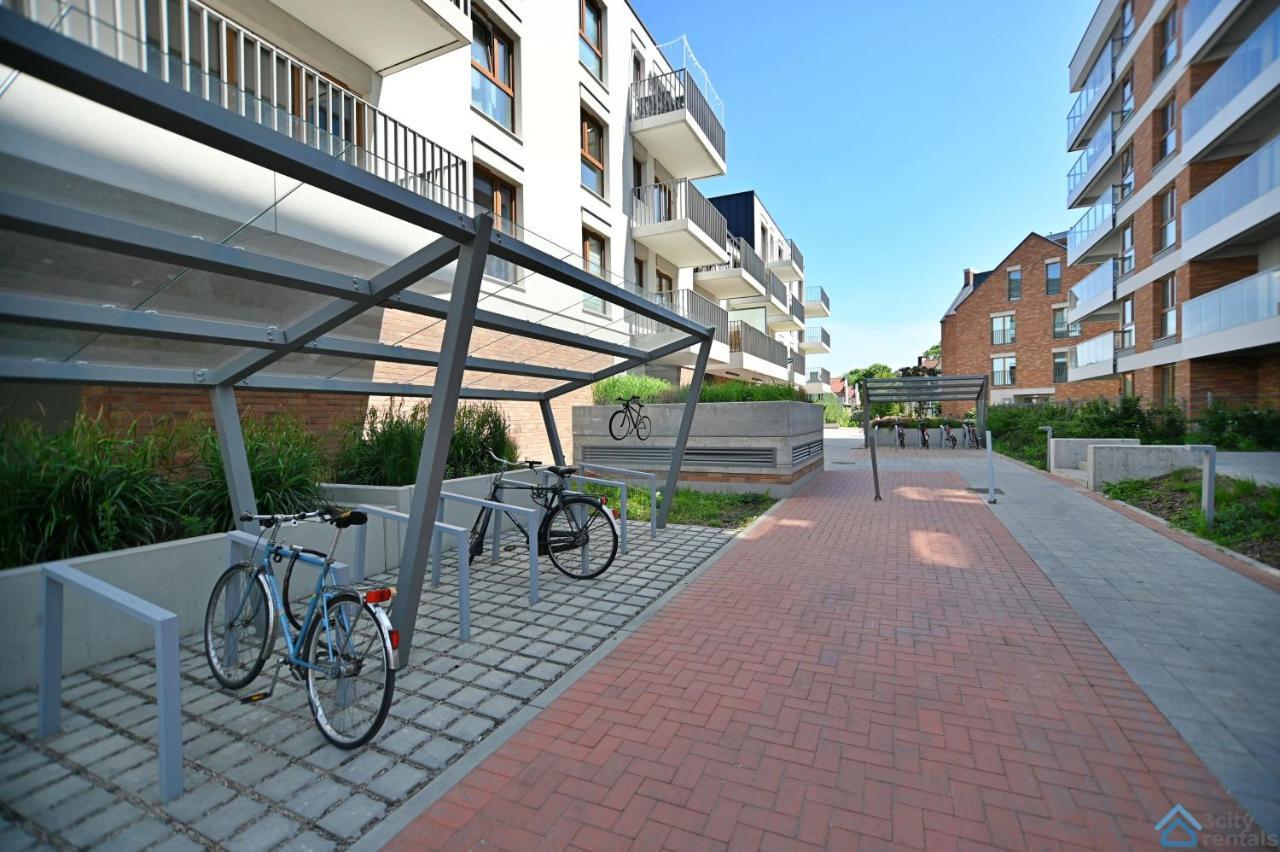 Beige 3City Apartment With Parking In Gdansk By Noclegi Renters Gdańsk Exterior foto
