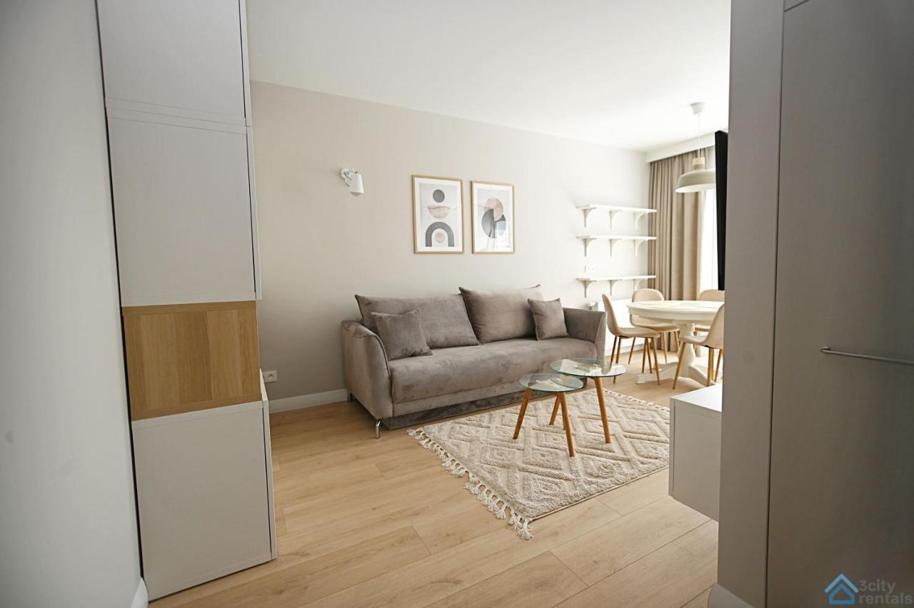 Beige 3City Apartment With Parking In Gdansk By Noclegi Renters Gdańsk Exterior foto