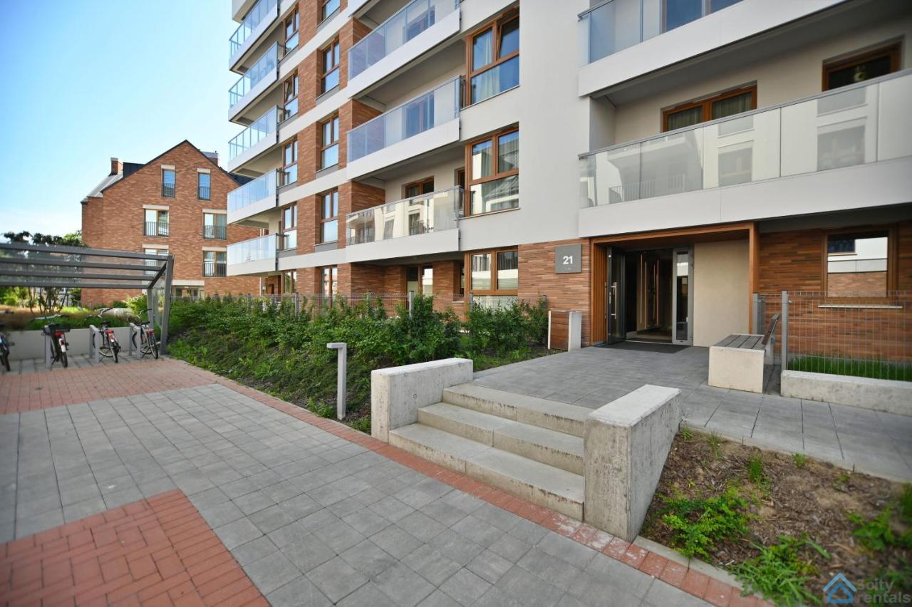 Beige 3City Apartment With Parking In Gdansk By Noclegi Renters Gdańsk Exterior foto