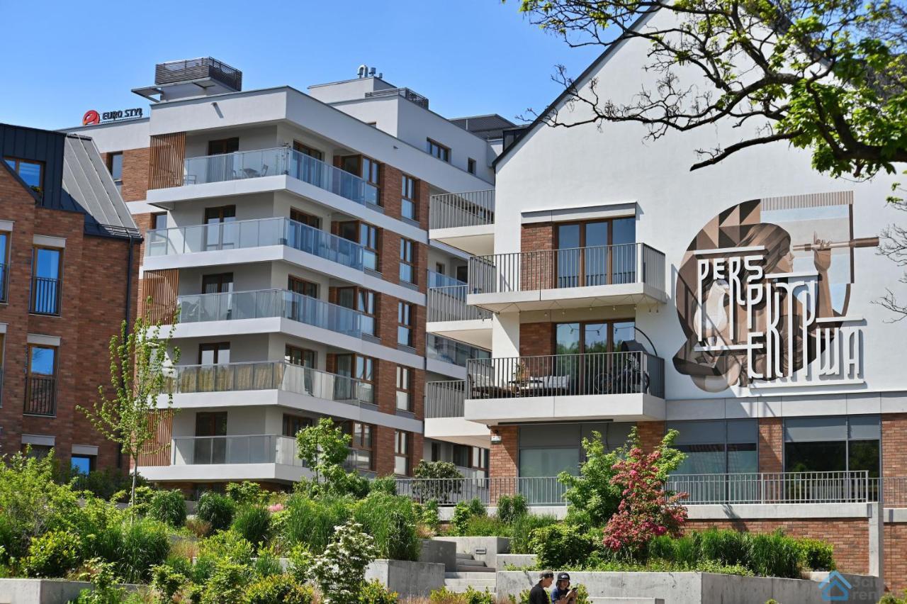 Beige 3City Apartment With Parking In Gdansk By Noclegi Renters Gdańsk Exterior foto